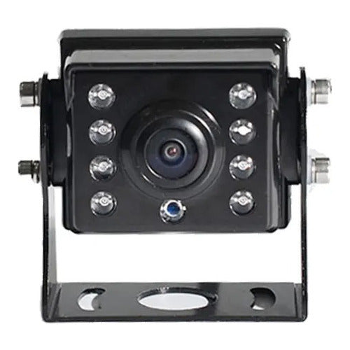 Combo DVR Con Pantalla Y 4 Camaras Full HD Para Camión