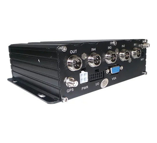 Combo DVR Con Pantalla Y 4 Camaras Full HD Para Camión