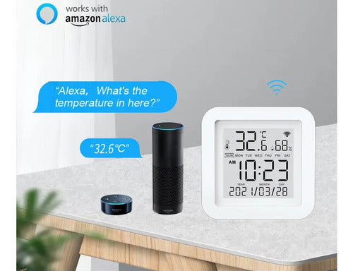 Sensor De Temperatura Y Humedad Smart Wifi