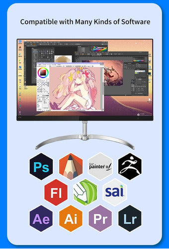 Tableta Digital Vinsa - Vin1060 Plus Para Dibujo Artistico