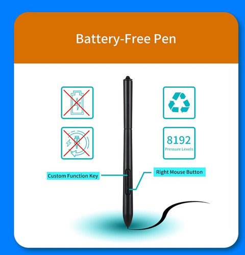Tableta Digital Vinsa - Vin1060 Plus Para Dibujo Artistico