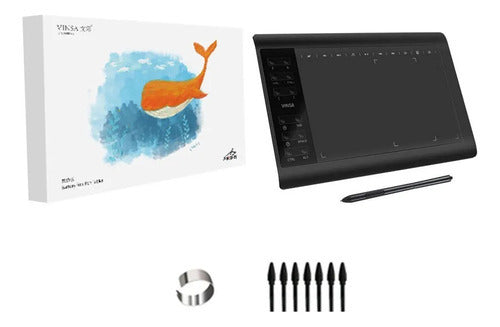 Tableta Digital Vinsa - Vin1060 Plus Para Dibujo Artistico