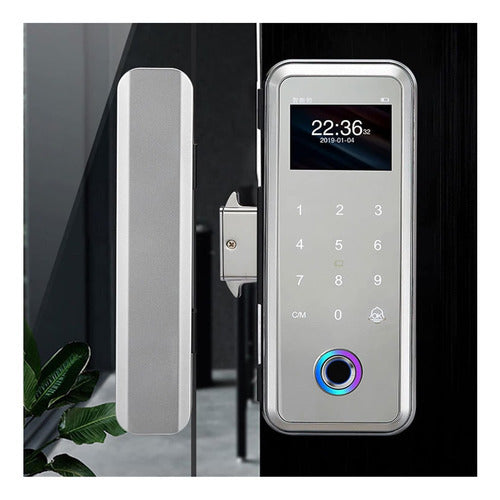 Cerradura Eléctrica Huella Dactilar Y Pantalla Aplicación