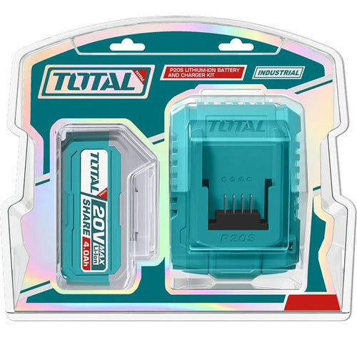 Batería Litio Ión 4.0Ah + Cargador Rápido 20V