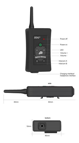 Intercomunicador Para Arbitros Ejeas