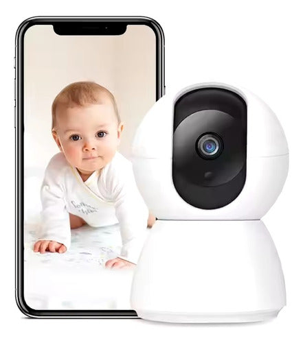 Camara Wifi De Seguridad Tuya Interior Vision Nocturna Audio