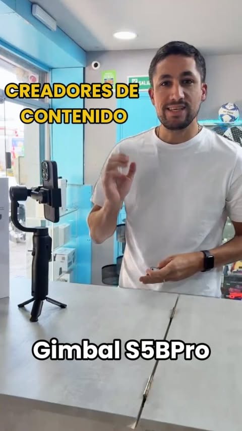 Gimbal Estabilizador 3 Axis S5bpro Reconocimiento Facial