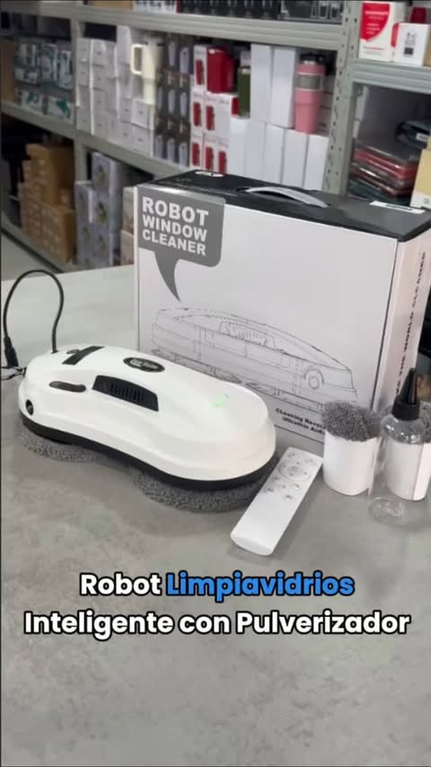 Robot Limpiador De Ventanas Inteligente