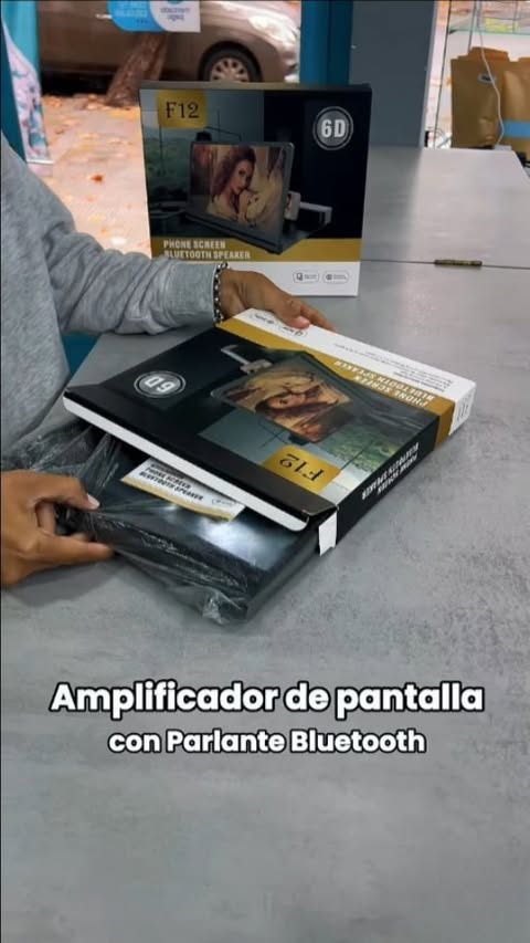 Amplificador De Pantalla Con Bluetooth Y Parlante