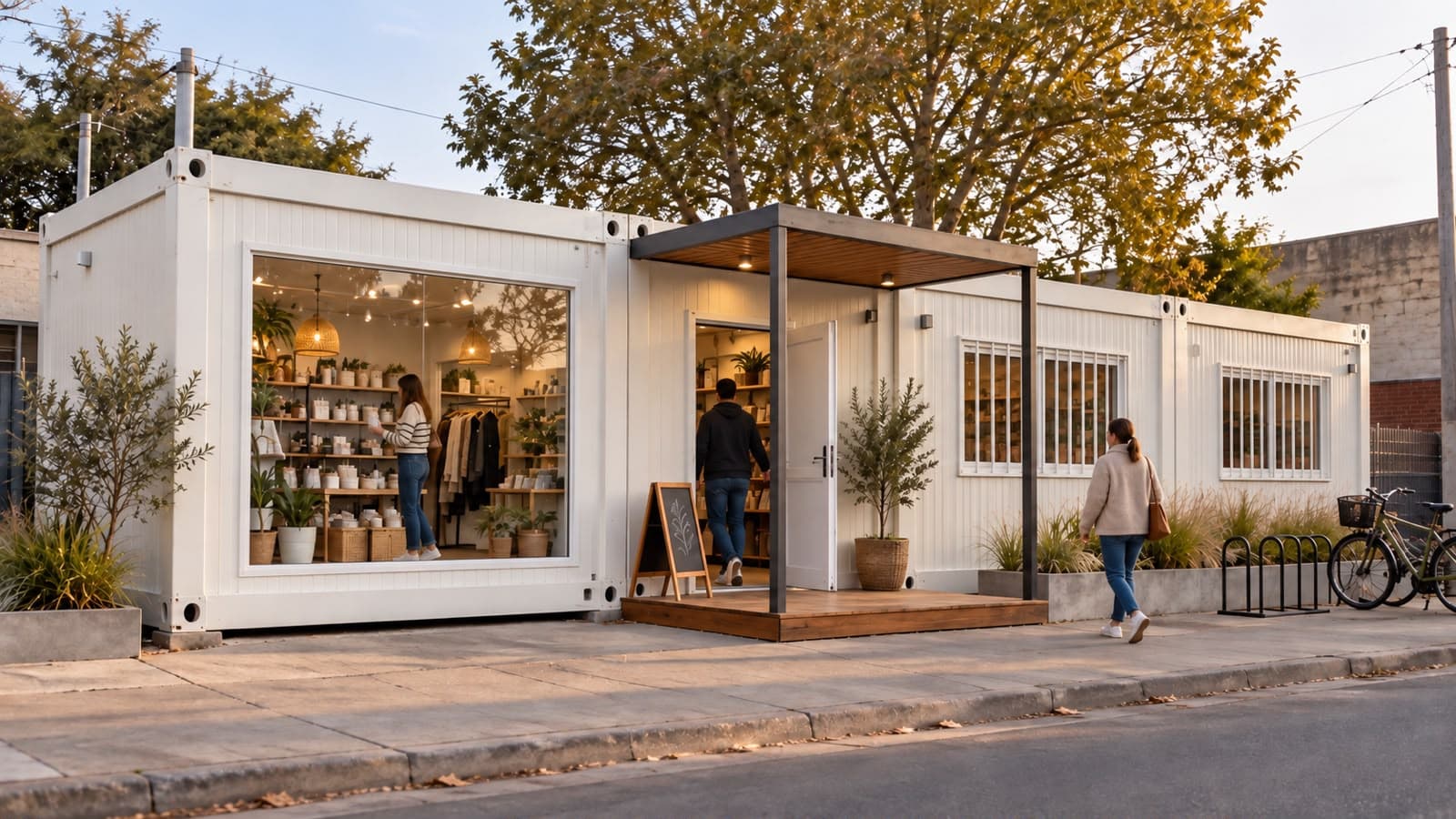 Solución modular para comercios