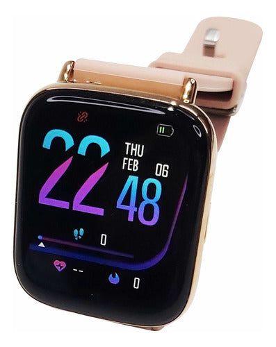 Smartwatch Um68 Reloj Inteligente Rosado