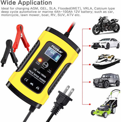 Cargador Inteligente De Batería 12V