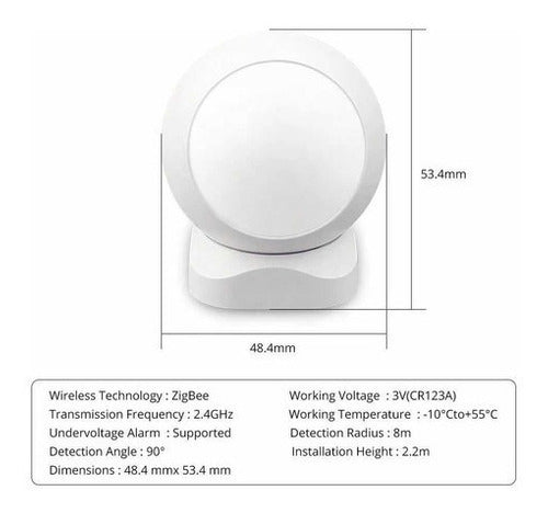 Sensor de Movimiento - Alarma, Autónomo