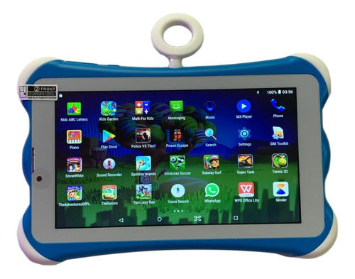Tablet Educativa De 7 Pulgadas Android Wifi Niños Sim 4G LTE