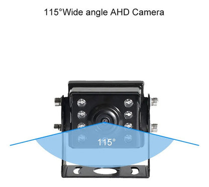 Combo DVR Con Pantalla Y 4 Camaras Full HD Para Camión