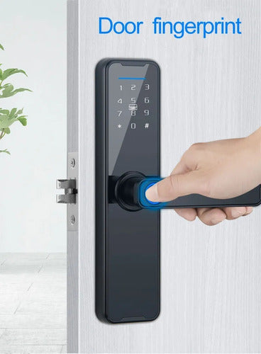 Cerradura Digital Para Puerta Con Huella Dactilar Contraseña