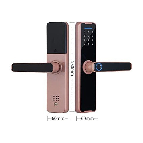 Cerradura Digital Para Puerta Con Huella Dactilar Contraseña