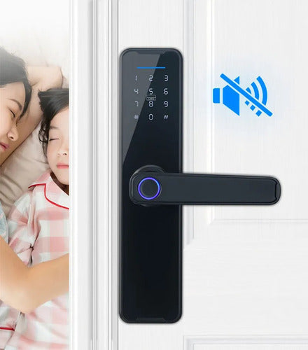 Cerradura Digital Para Puerta Con Huella Dactilar Contraseña