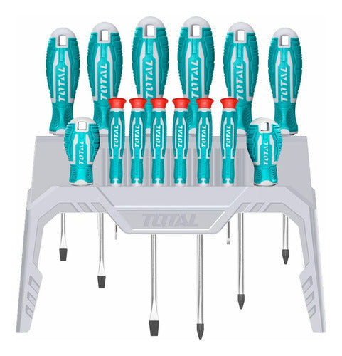 Set De Destornilladores 14 Unidades Total Tools
