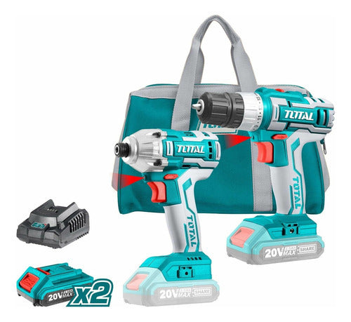 Kit Línea 20V Atornillador Impacto