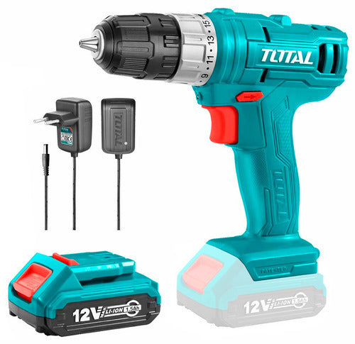 Taladro Atornillador Inalámbrico Total 12v