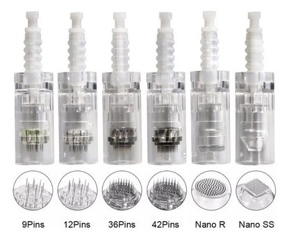 Agujas Repuesto Cartucho Dermapen 42, 12, Nano Dr Pen