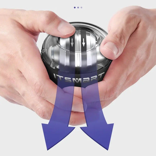 Gyroball Led Para Ejercitar Brazos Y Dedos