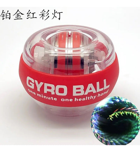 Gyroball Led Para Ejercitar Brazos Y Dedos
