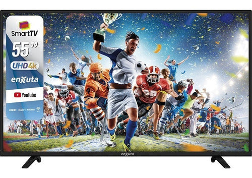 Televisor Led Smart 55 4k Uhd Enxuta LEDENX1255SDF4KW