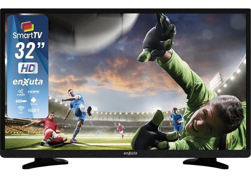 Televisor Smart Tv 32 Hd Enxuta LEDENX1232SDF2KA