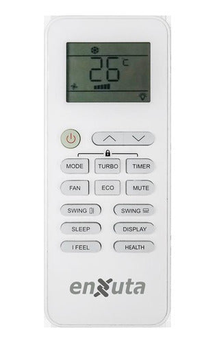 Aire Acondicionado 9.000 Btu Enxuta con Gas R410a