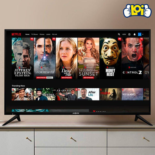 Smart TV Enxuta LEDENX1243SDF4KW