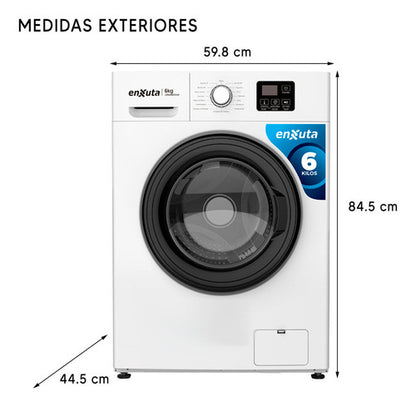 Lavarropas Carga Frontal Enxuta Lenx0650DW
