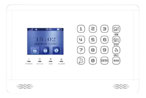 Alarma Casa Wifi 4G App Tuya Smart Seguridad Vigilancia