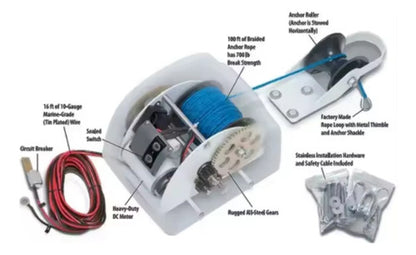 Malacate Eléctrico Big Water 45SW