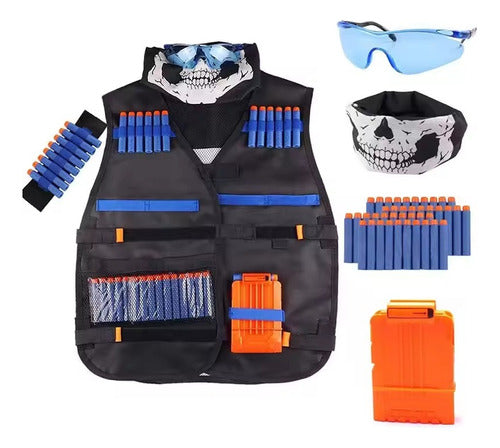 Kit Chaleco Pistolas Nerf