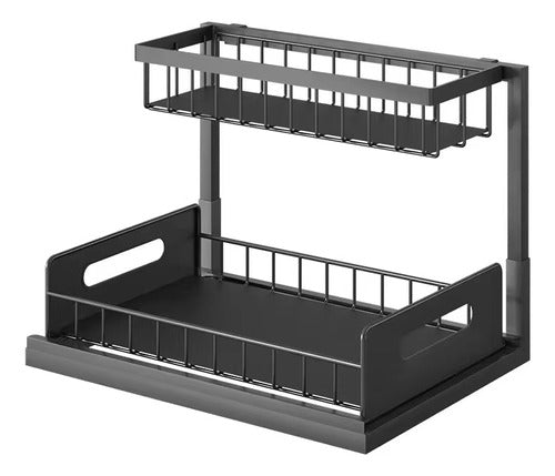 Organizador Deslizante 2 Niveles De Cocina