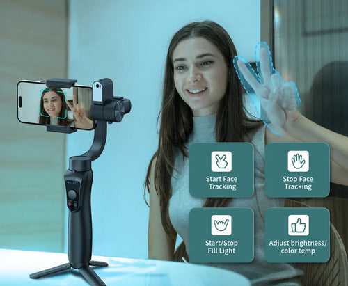 Gimbal Estabilizador 3 Axis S5bpro Reconocimiento Facial
