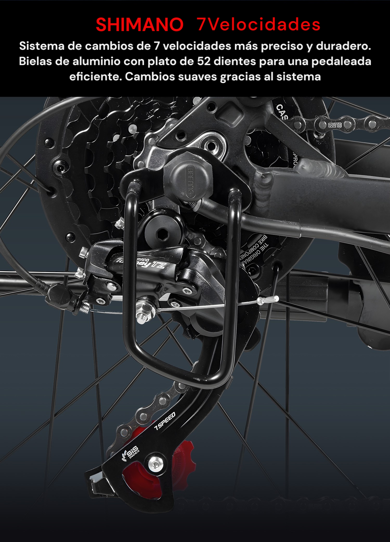 Bicicleta Eléctrica Q3 Rodado 20 - Shimano Necco