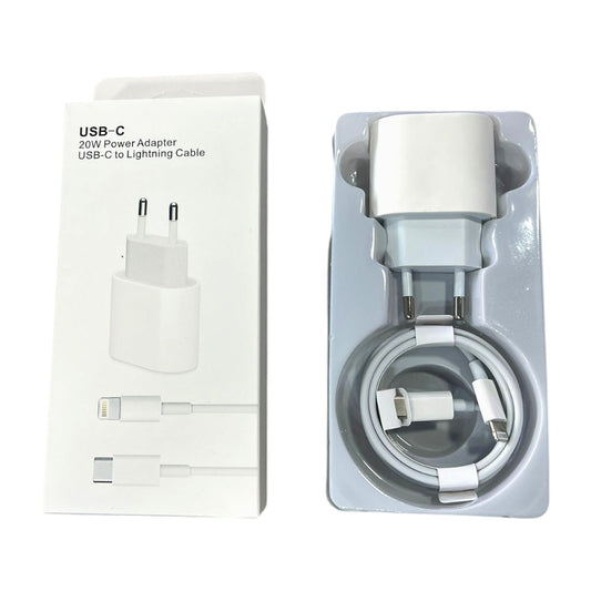 Cargador Carga Rapida Para iPhone -Tipo-C a Lightning